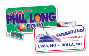 Promotional License Plates - Northland's Dealer Supply Store