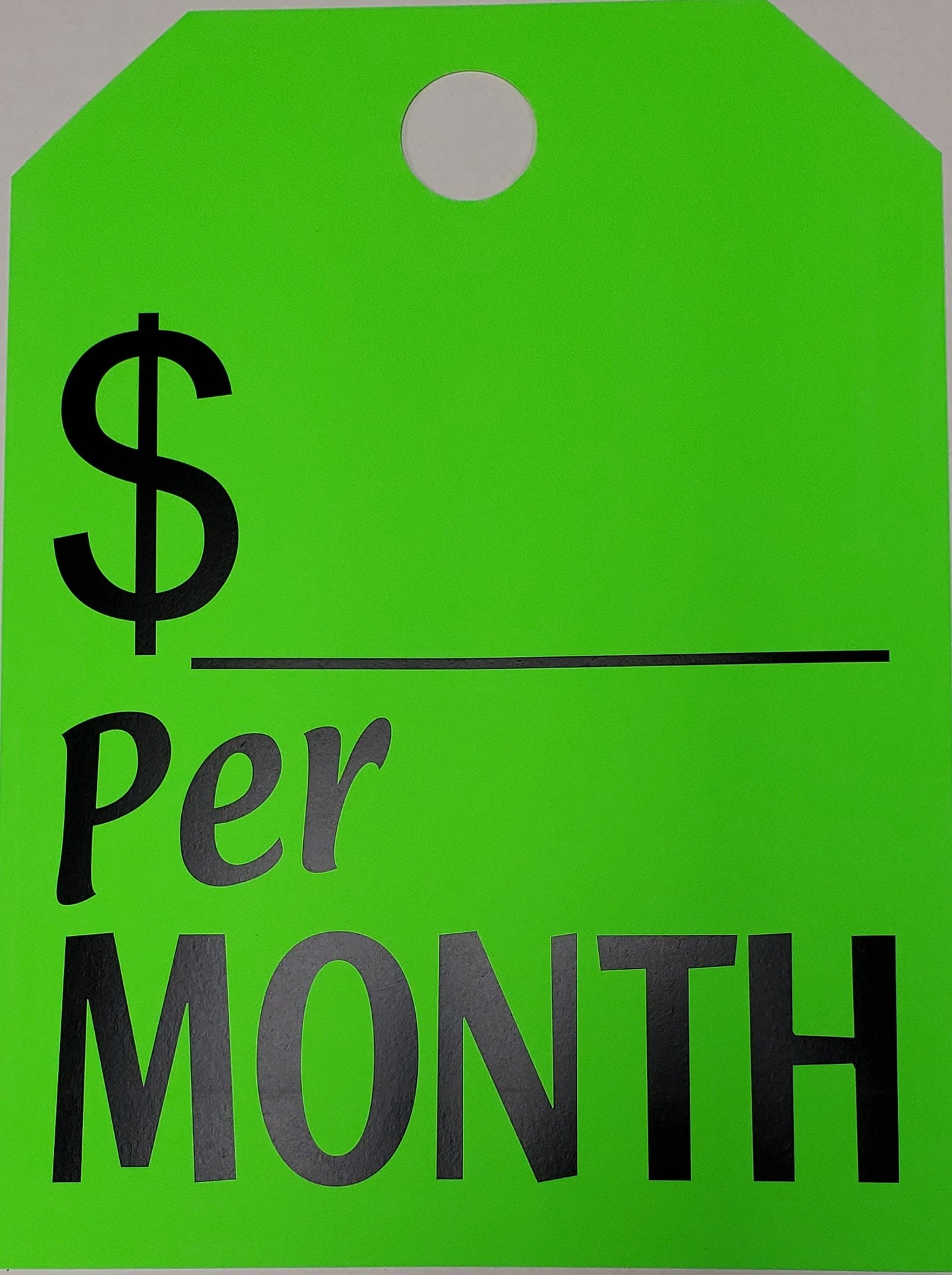 $ Per Month