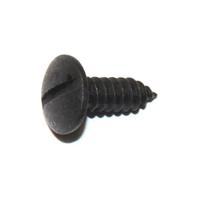 Pan Head License Plate Screws-BLACK