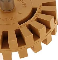 Decal Remover Eraser Wheel 4"