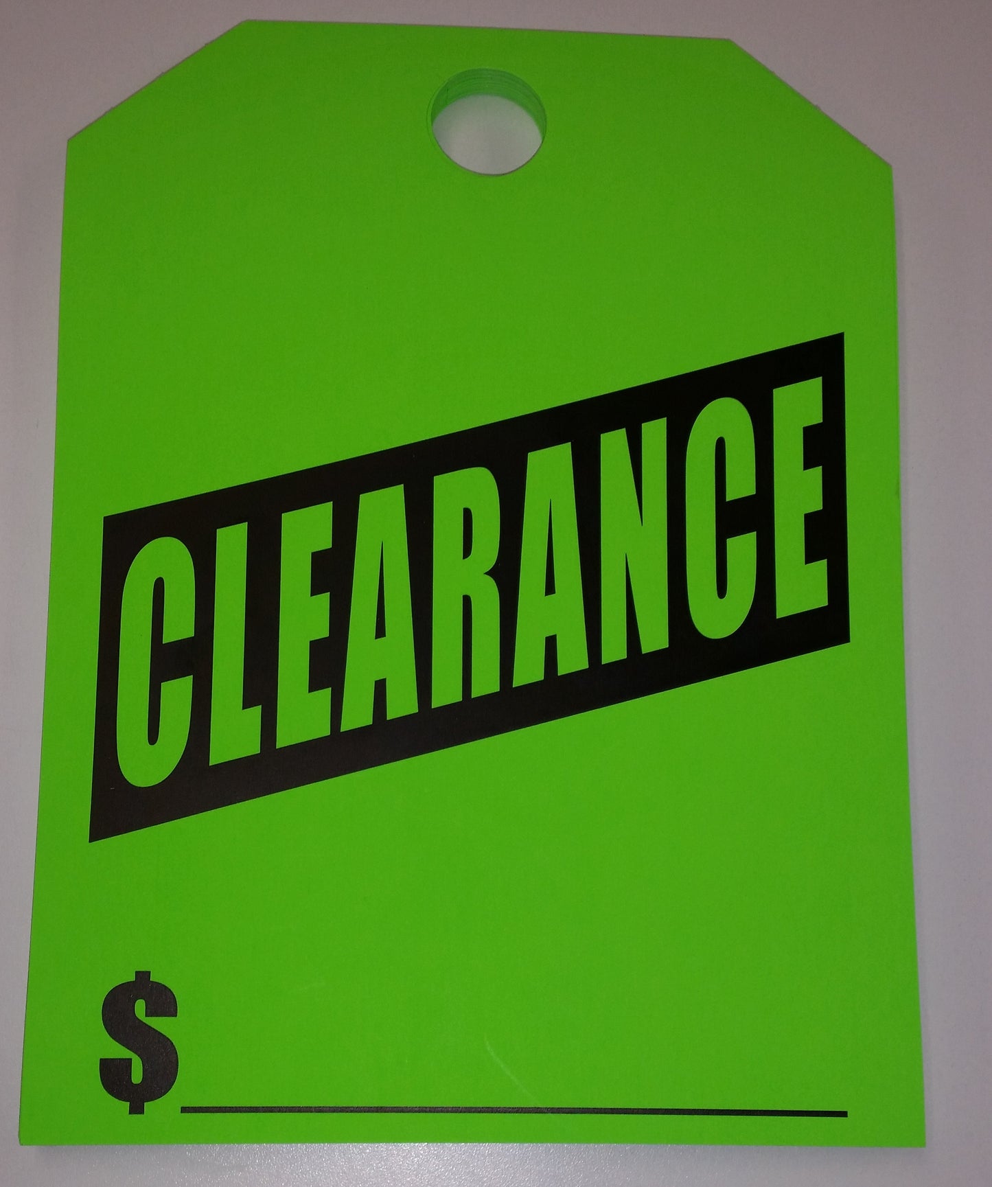 "Clearance" Car Hang Tags- On Sale Today Only - Northland's Dealer Supply Store 