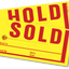 "Sold/Hold" Car Hang Tags