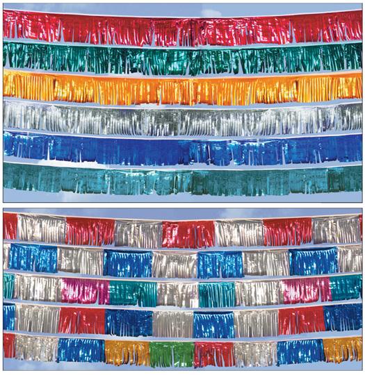 Metallic Starburst Streamer 60'