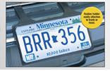Rubber License Plate Holder - Northland's Dealer Supply Store 